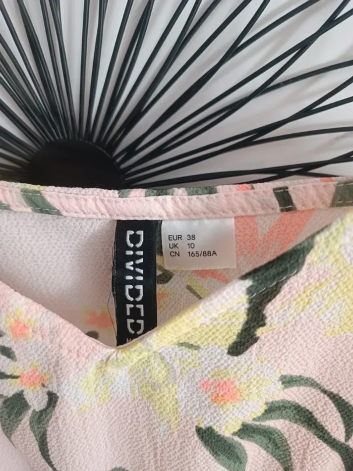 Robe longue fleurie h&m taille M - photo numéro 3