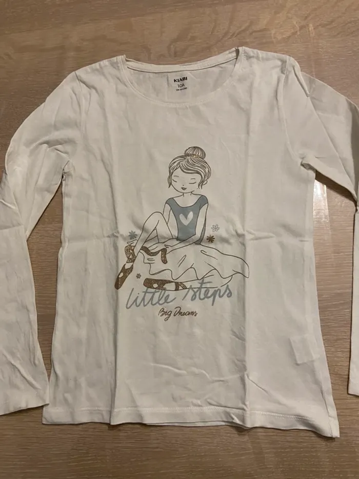 T-shirt manches longues 10 ans