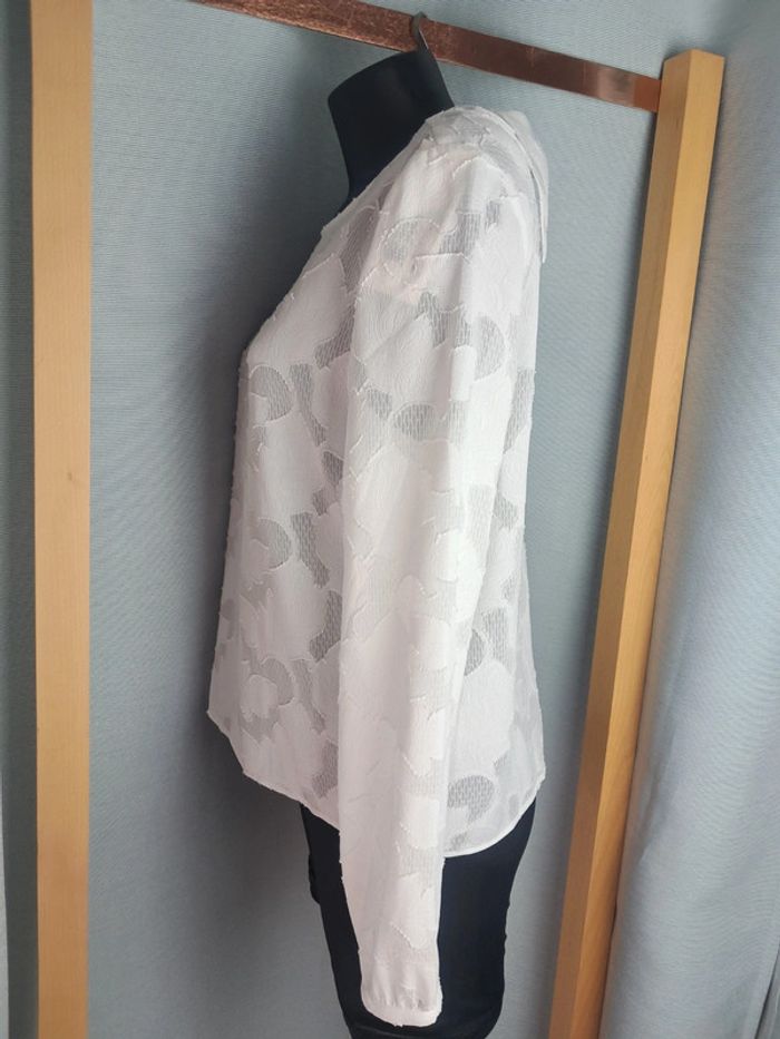 Balzac blouse blanche été T.36/38 neuve - photo numéro 7