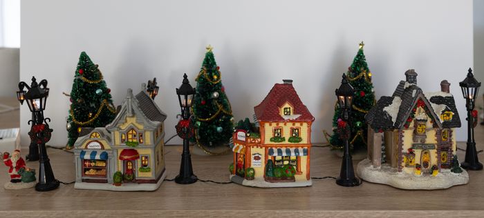 LOT DE MANEGES ET DE VILLAGES DE NOEL