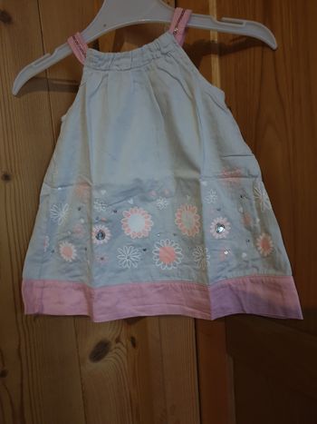 Robe légère fleurie - taille 3 mois - Gémo