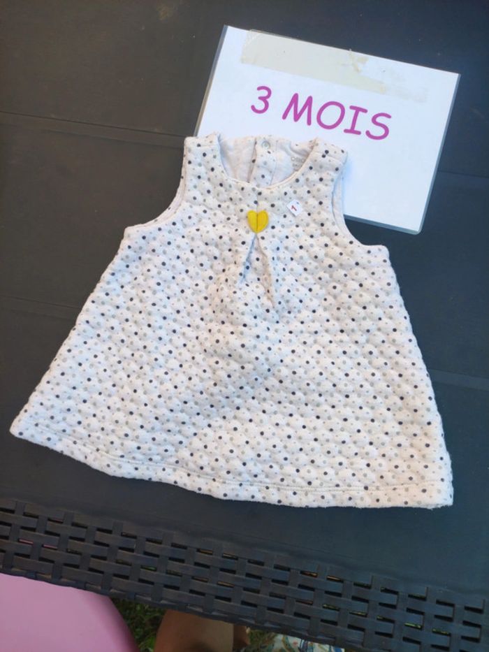 4 robe sans manche été 3 mois fille - photo numéro 10