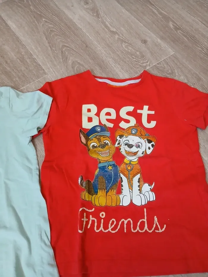 Lot de 2 tee shirts garçon 8 ans - photo numéro 3