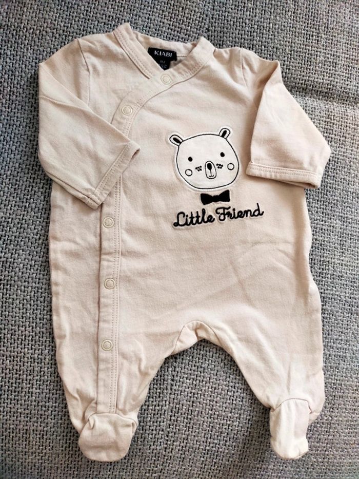 Lot idéal naissance: 3 pièces (pyjama et pantalon à pieds) - photo numéro 4