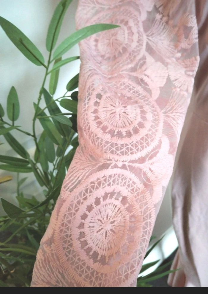 Belle robe de soirée rose Shein taille M neuve - photo numéro 3