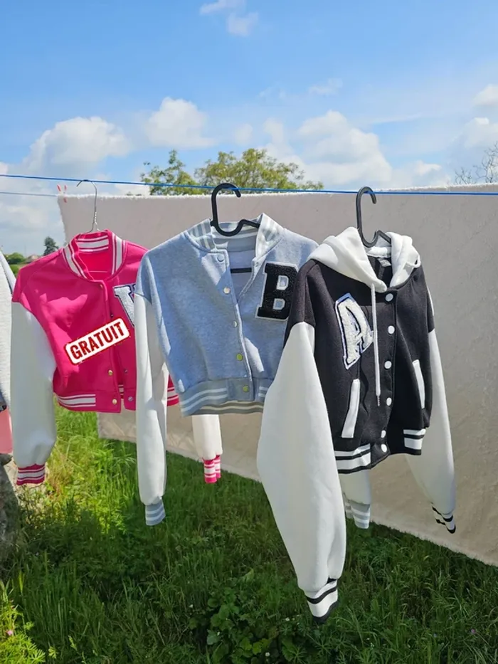 2 veste +1 gratuite ( femmes,filles,ados xs - photo numéro 2