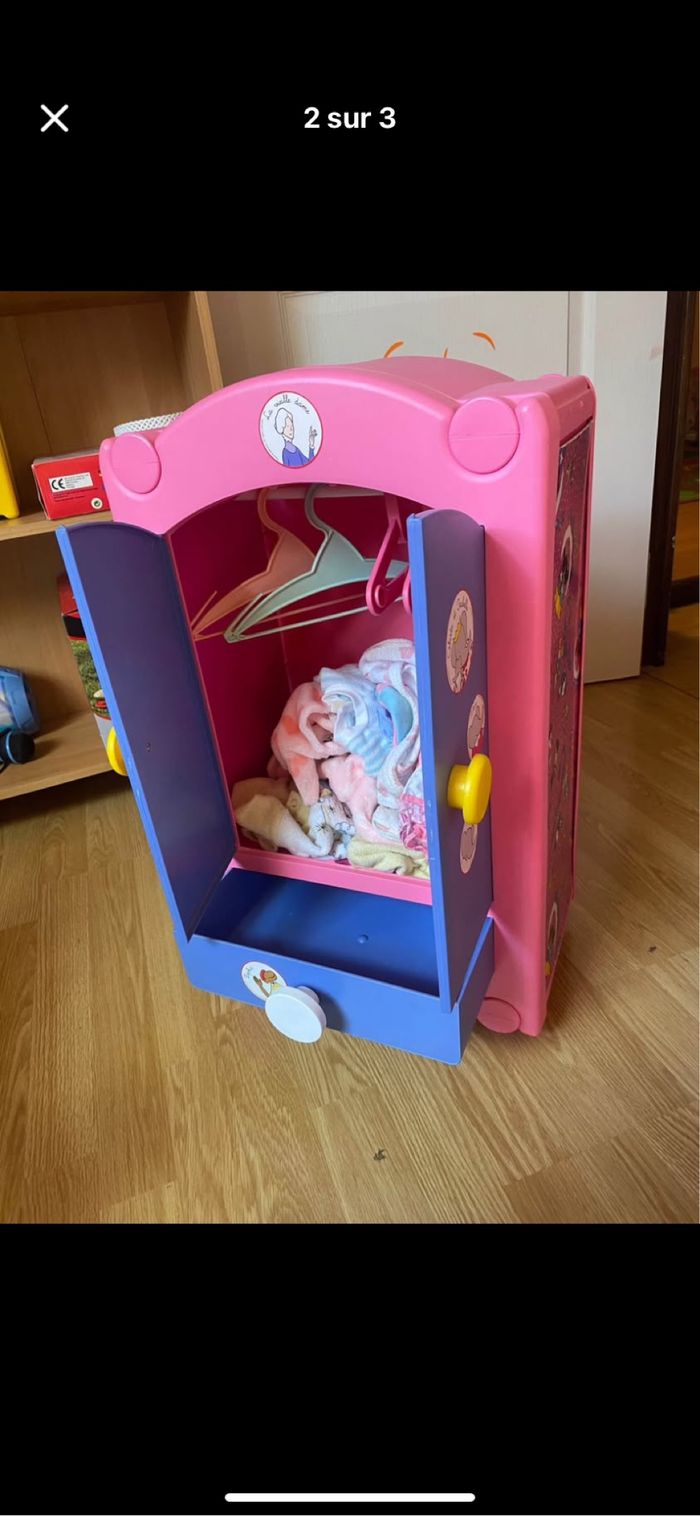 Armoire berceau Minnie - photo numéro 2