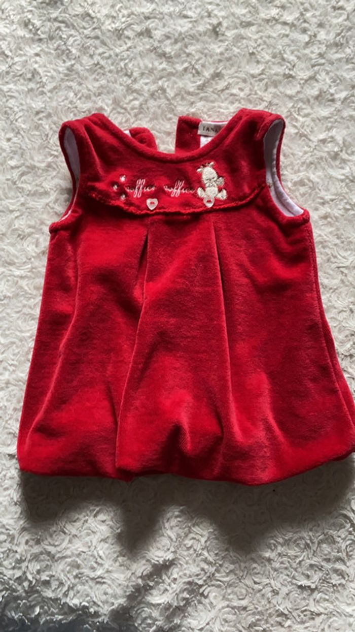 Ensemble robe et body 1 mois - photo numéro 2