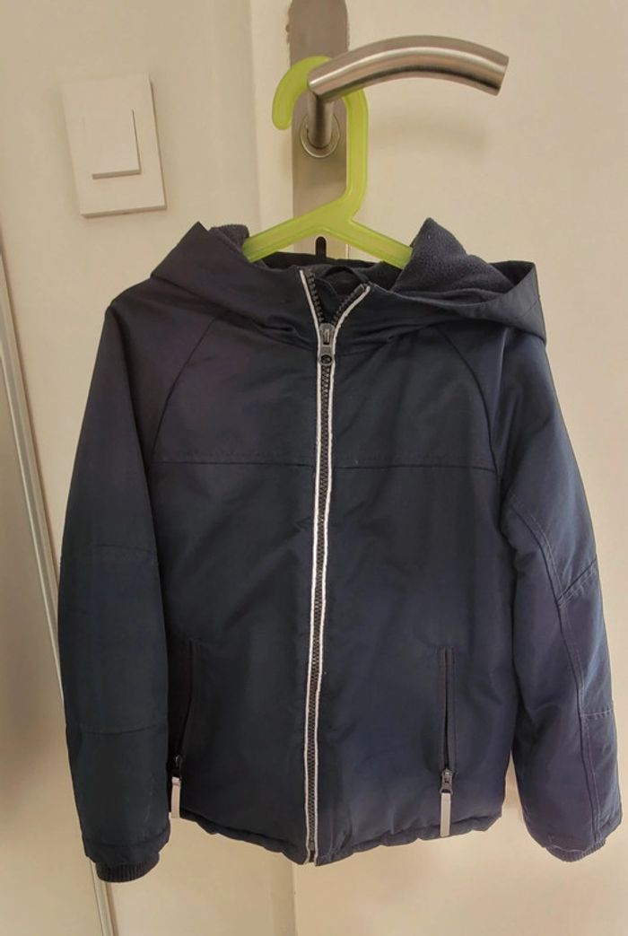 Manteau bleu marine garçon 8 ans - photo numéro 2