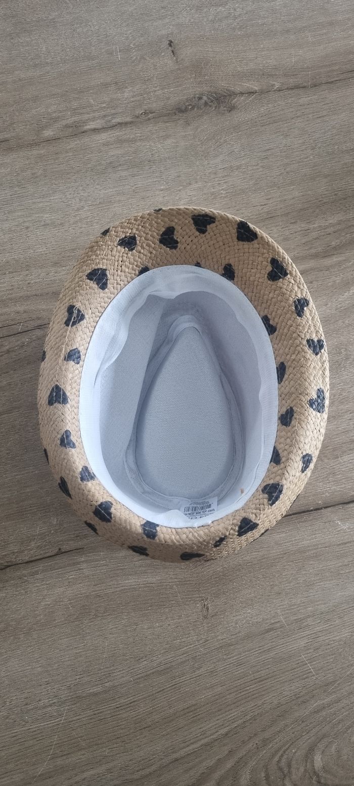 Chapeau de paille 54cm - photo numéro 5