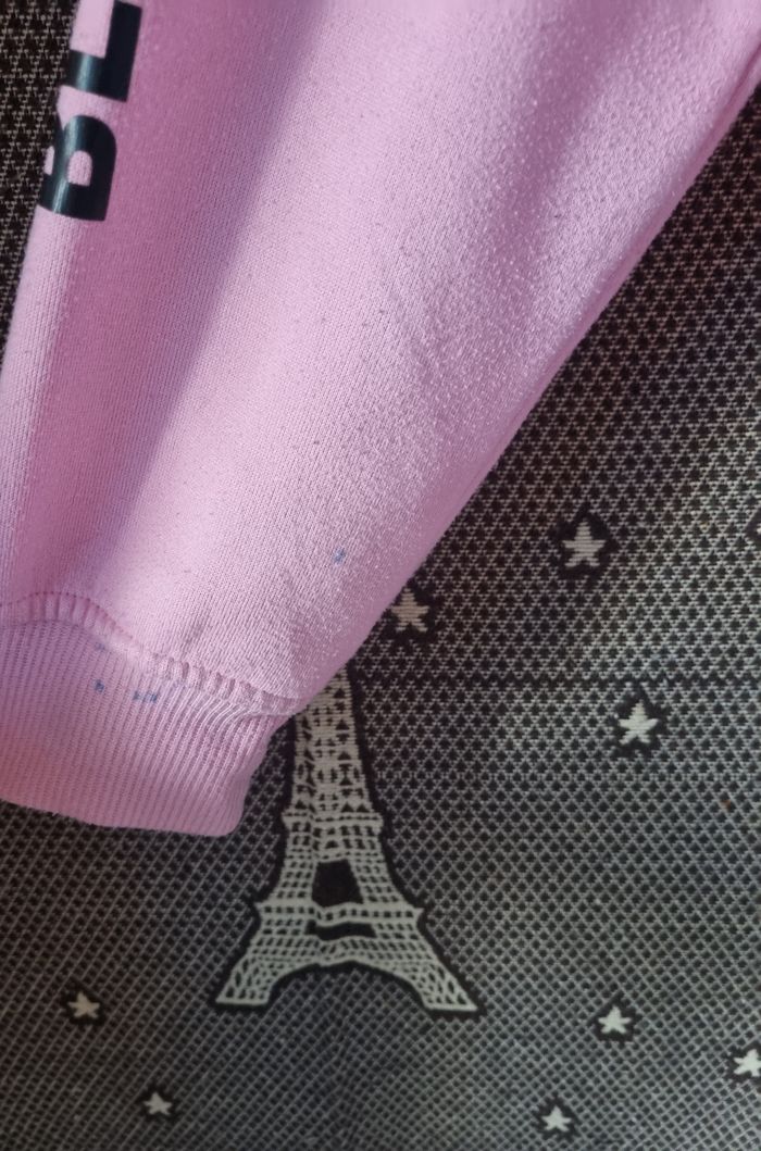 Sweat rose à capuche BlackPink 9ans - photo numéro 7