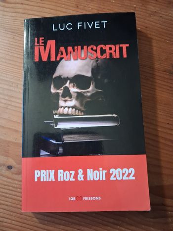 Roman adulte "Le manuscrit" - Luc Fivet