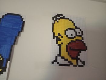 PIXEL ART HOMER SIMPSON