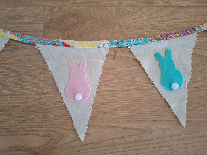 Guirlande fanions lapin - photo numéro 4