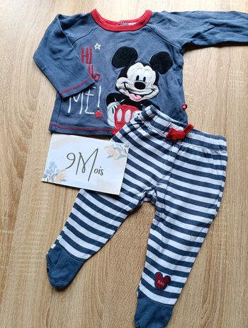 Pyjama 2 pièce Mickey