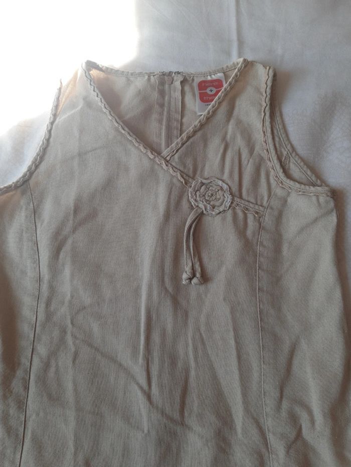 Robe lin et coton 128cm - photo numéro 2
