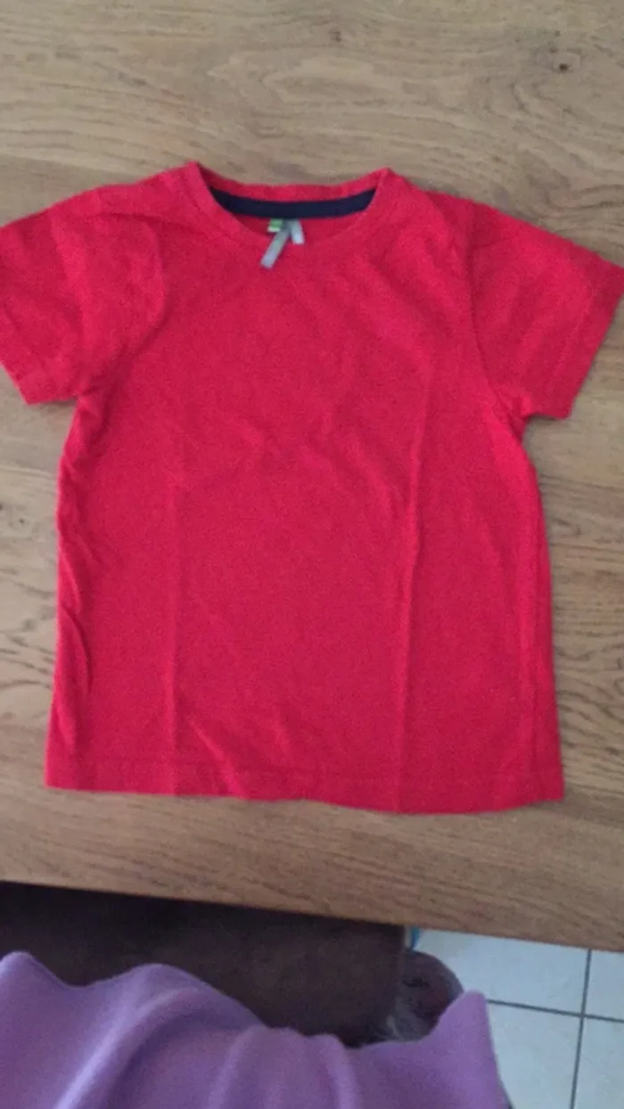 Teeshirt rouge