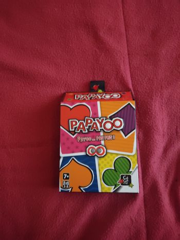 Jeu "Papayoo" neuf sous blister (d'autres jeux dans mon dressing)