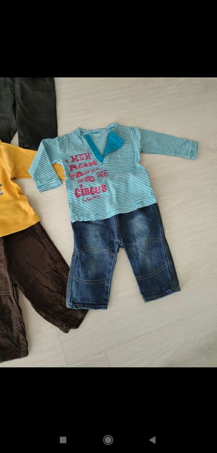 Gros Lot de 8 tenues ensembles bébé garçon 6 mois interchangeables - photo numéro 9