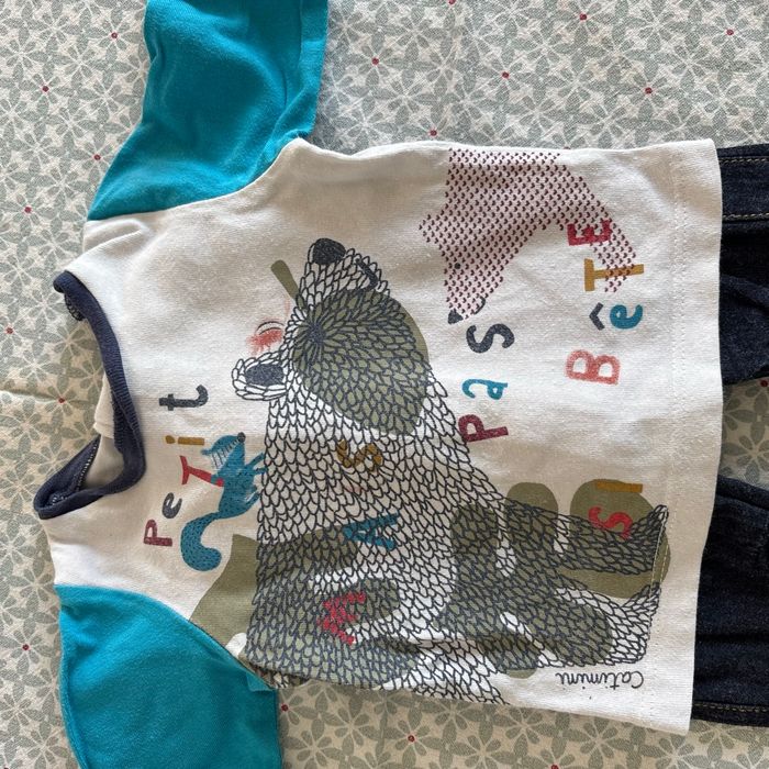 Ensemble catimini taille 3 mois - photo numéro 2