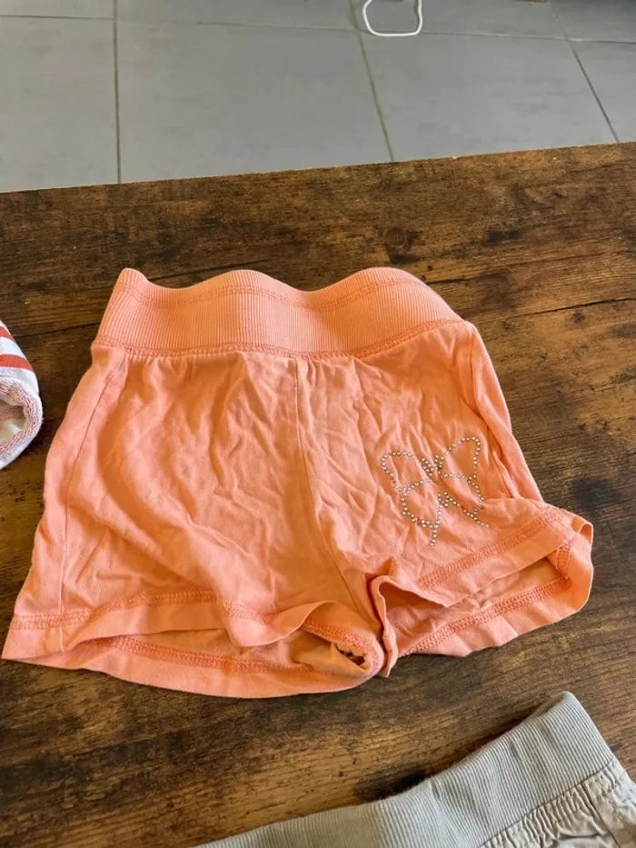 Lot de 4 shorts fille 4 ans - photo numéro 6