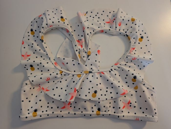 Maillot de bain 2p blanc à pois - 36M - Kiabi - photo numéro 6