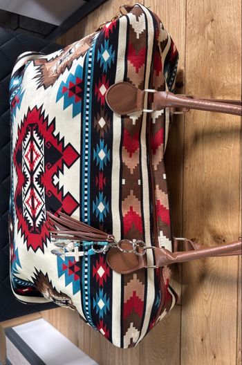 Sac week-end tout doux sans  bijoux de sac style amérindien tendance bohème chic western neuf