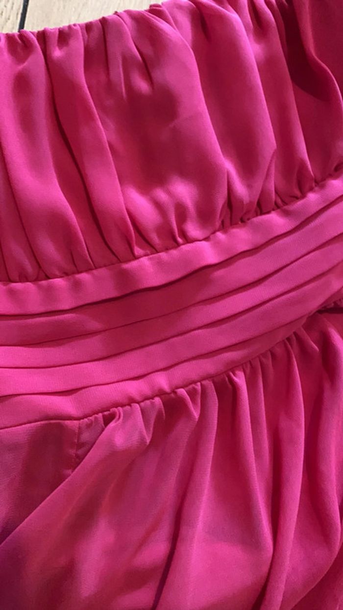 Robe fuschia bustier - photo numéro 3