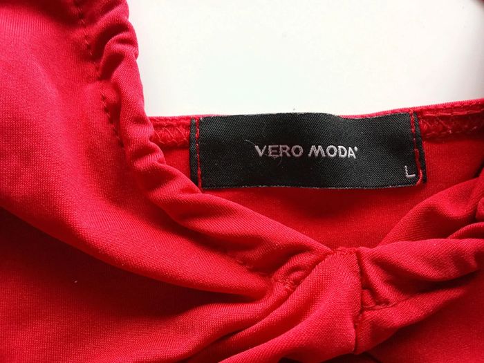 Top femme rouge L - photo numéro 3