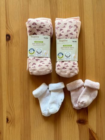 Lot de 2 collants bébé