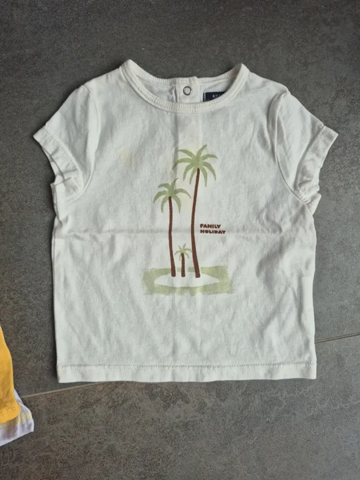 Lot tee-shirts 6 mois bébé garçon - photo numéro 16
