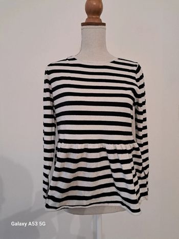 Pull rayé