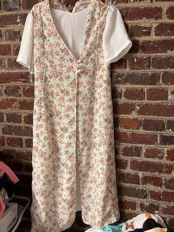 Robe é fleur taille l