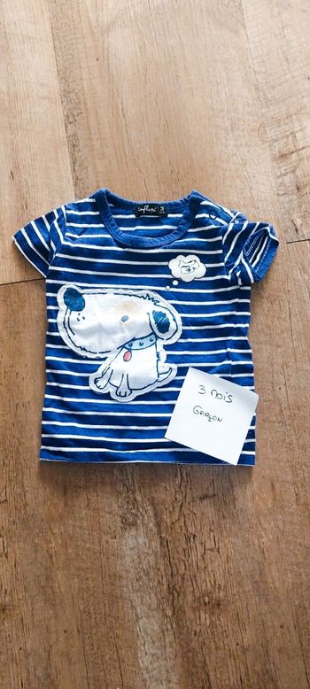 T-shirt 3 mois Influx