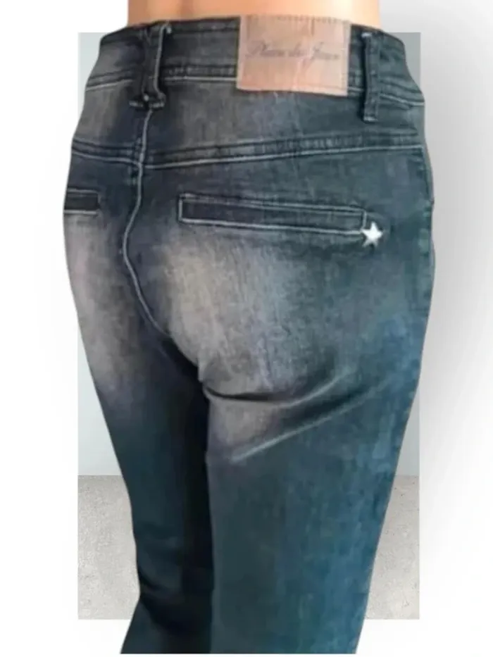 Jean Place Du Jour , coupe skinny ,taille mi-haute ,texture stretch - photo numéro 6