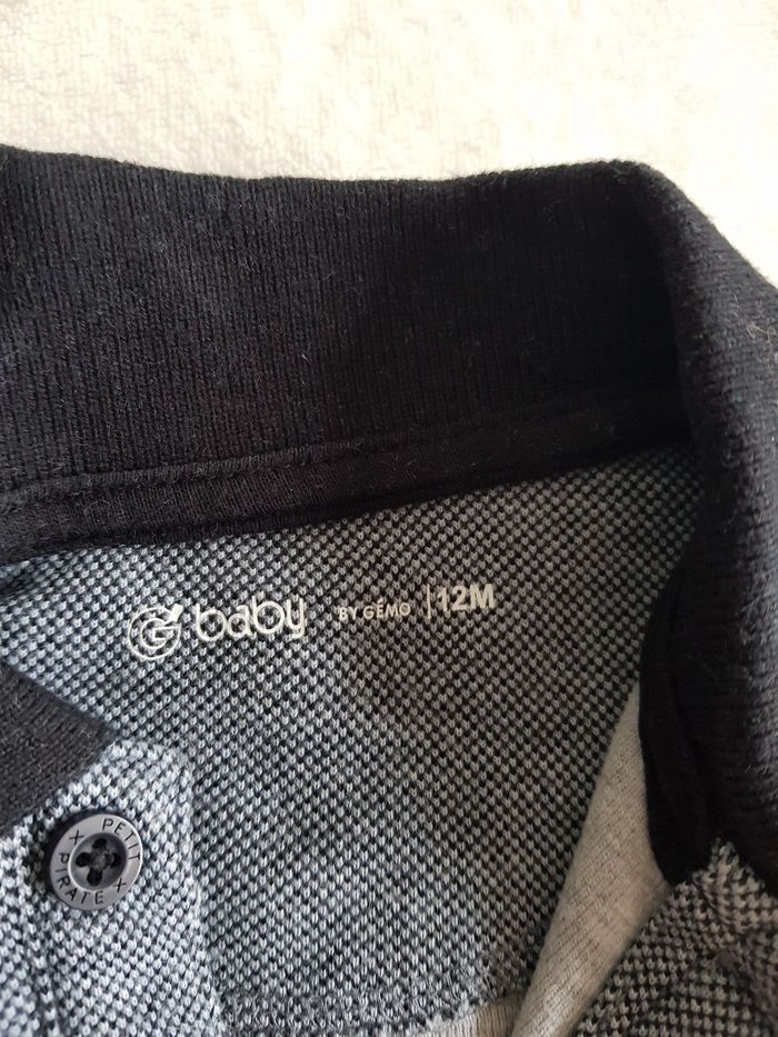 Polo manches longues garçon 12 mois - photo numéro 5
