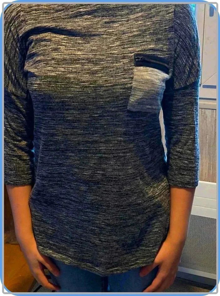 Blouse manche 3/4 taille 42 - photo numéro 2