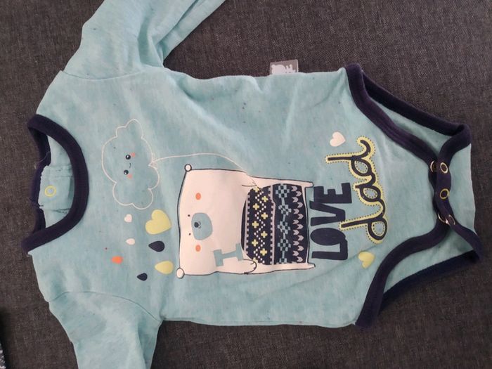 Lot de 2 body 3 mois - photo numéro 2