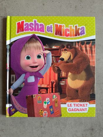 Livre Masha et michka le ticket gagnant 