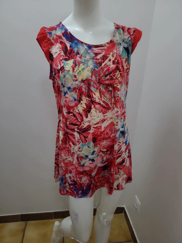 T shirt long, tunique DPM taille XL - photo numéro 2