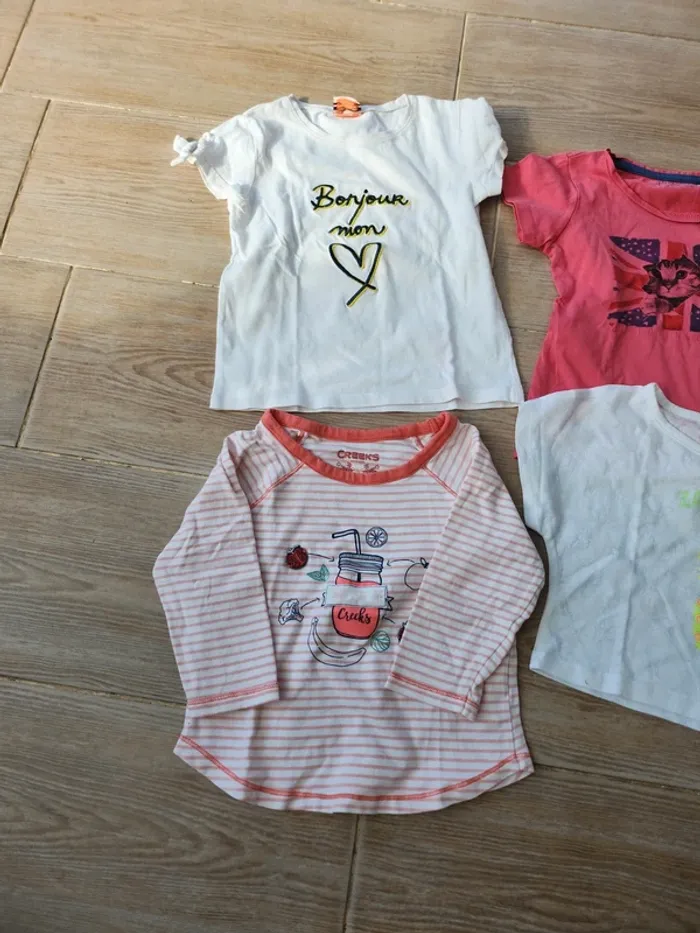 Tee shirt 4 ans lot de 4 - photo numéro 3