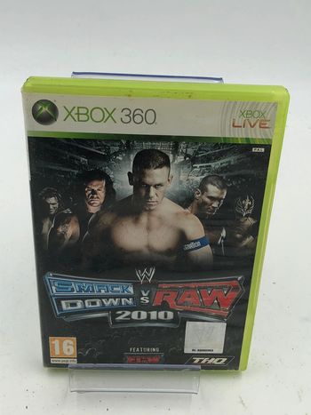 Jeu vidéo Smack Down 2010 sur console Xbox 360