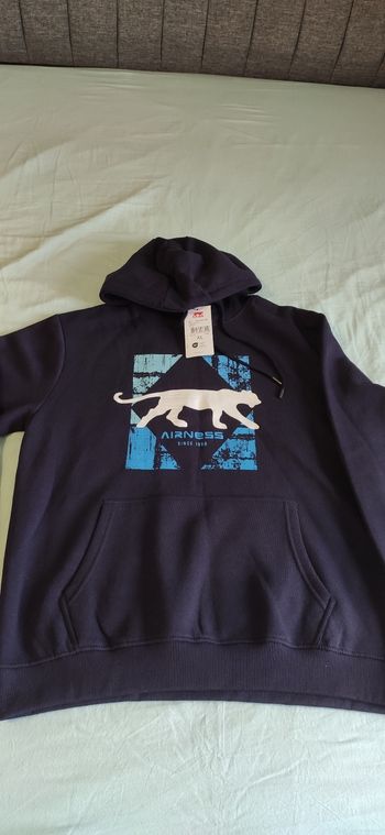 Sweat à capuche homme Airness neuf taille Xl