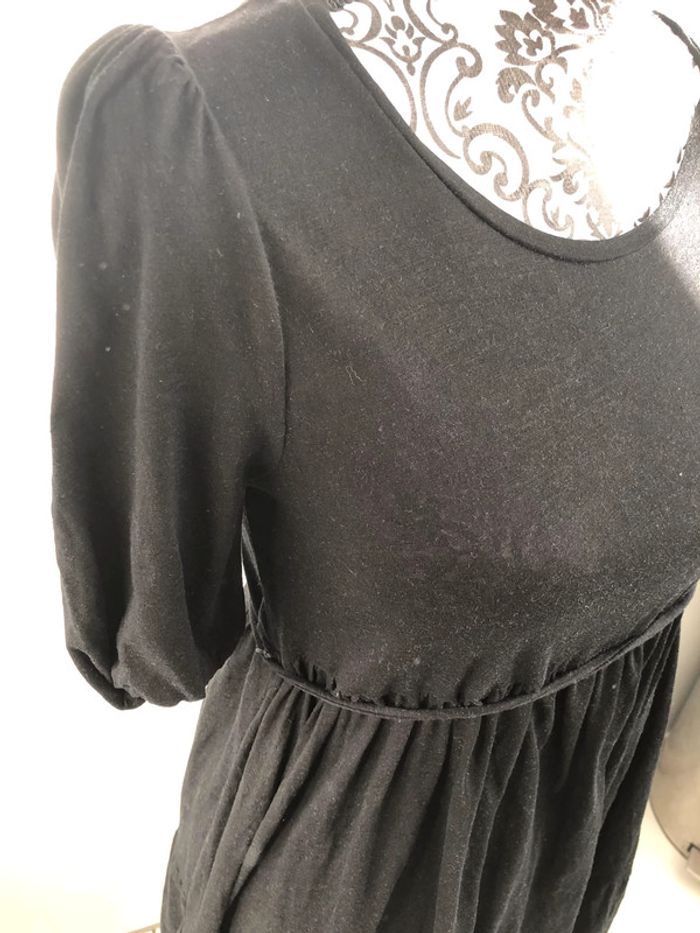 Robe grossesse noire H&M Mama XS pour 36-38 - photo numéro 2