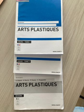 Fascicule CNED – Arts plastiques - 2 tomes
