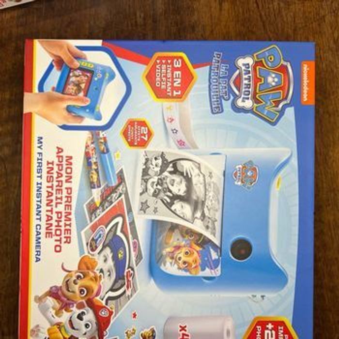 Appareil photo instantané 3 en 1 Pat Patrouille - photo numéro 4