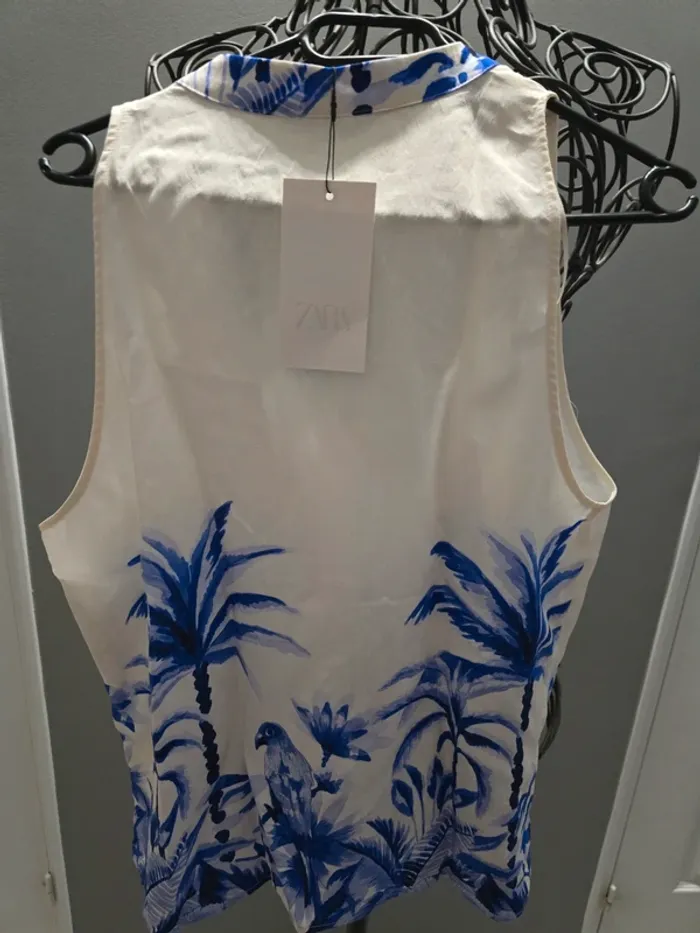Blouse sans manches Zara - photo numéro 6