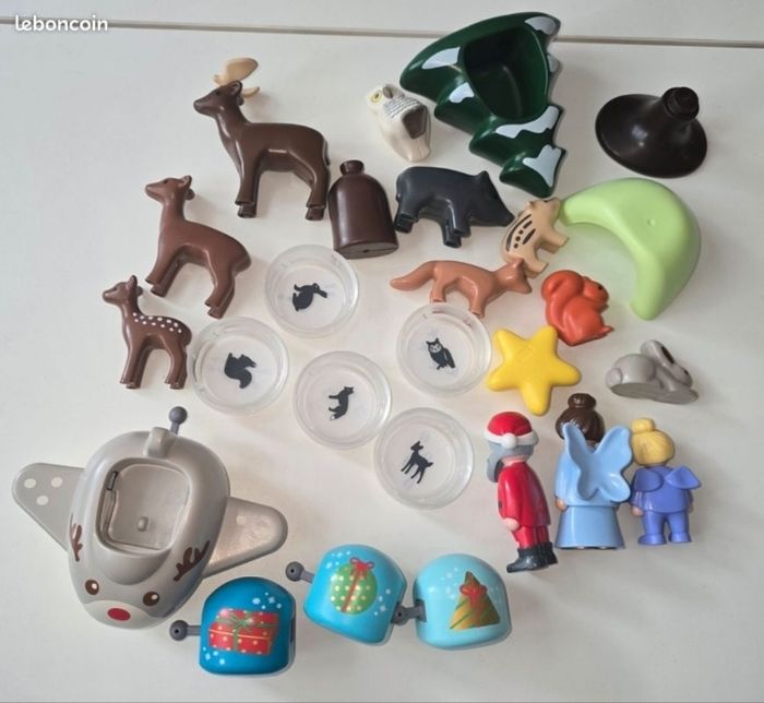 123 playmobil calendrier de l'avent 70297 26 pièces - photo numéro 3
