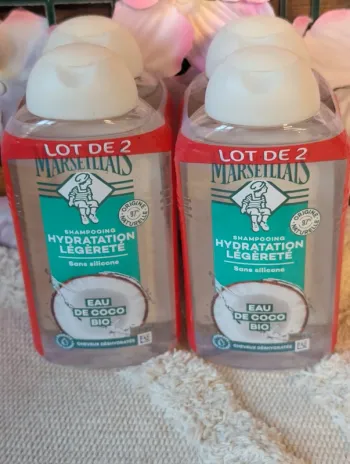 Lot de 4 shampooing le petit marseillais