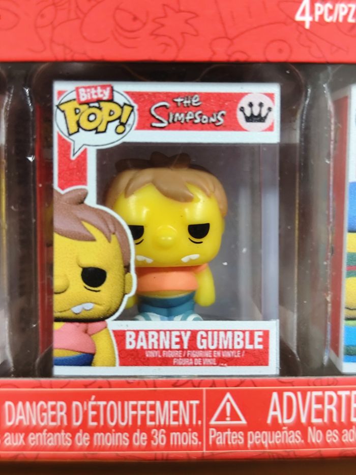 Lot 2 Boîtes De 4 Bitty Pop! - The Simpsons - Chase Edition - photo numéro 9